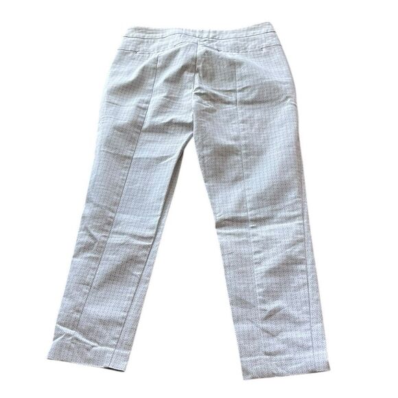 Adriana Papell Women’s Gray And White Geoprint Pants, Size 14 - Picture 3 of 10